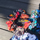 Handmade hair scrunchies 