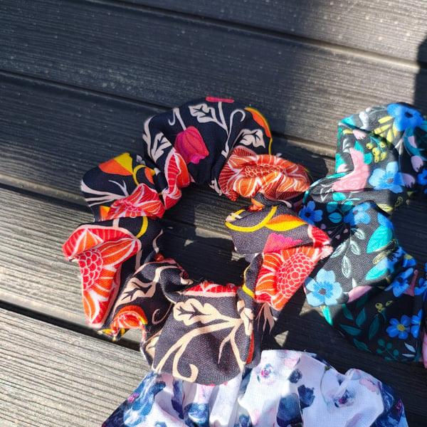 Handmade hair scrunchies 