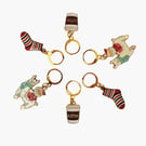 Christmas Charm Stitch markers
