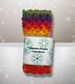 Crocheted Fingerless Dragon Scale Gloves - Image 3
