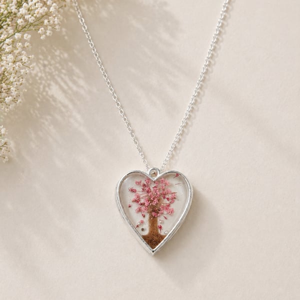 In loving memory pendant - hair fur or ashes 