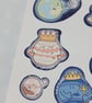 Solar System Sticker Sheet: Planet Stickers for Journals and Craft - Image 5