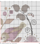 280B - Cross Stitch Pattern Jacobean Crewel Embroidery style tree sampler WARM - Image 5