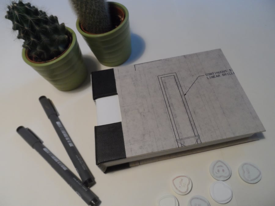 Hand stitched buttonhole book (no 2)