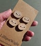 Set of Four Beachcombed Buttons - Image 1