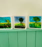 Tree study 2 handpainted greeting card  - Image 4