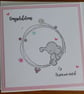 Baby Girl Card - Elephant - Image 5