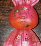 Bunny rabbit pair cute made from resin