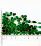 Transparent green leaf murrini made with Bullseye 90coe glass - Image 4