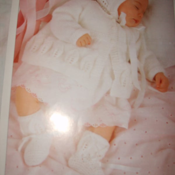 hand knitted baby cardigan