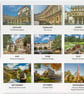2024 A4 Wall Calendar Bath iconic historic Georgian city views English UK    - Image 2