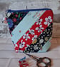 MULTI COLOURED PATCHWORK POUCH - Image 5