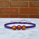 Carnelian Shambala Bracelet