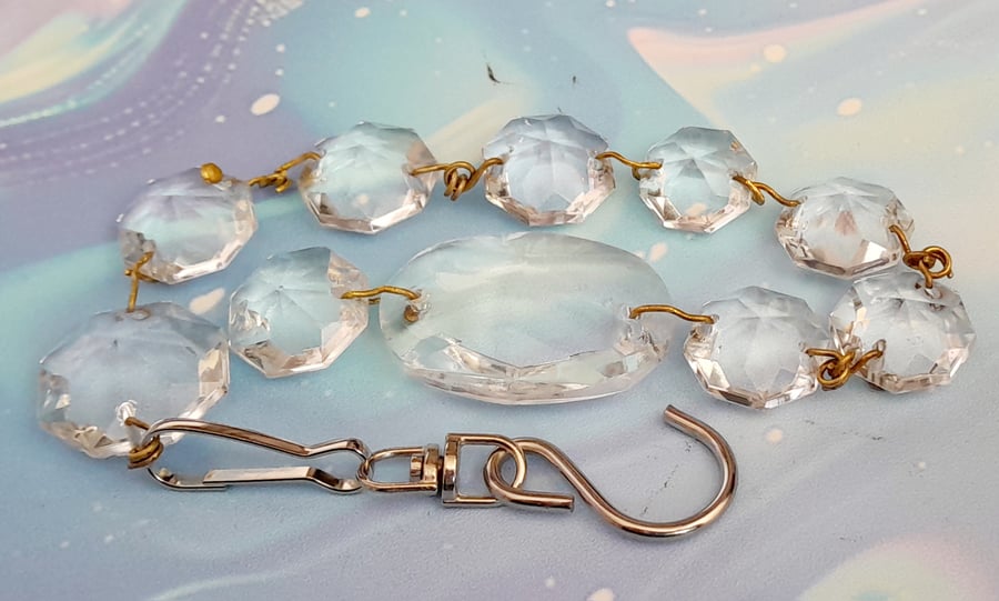 Vintage Chandelier 10 Octagons