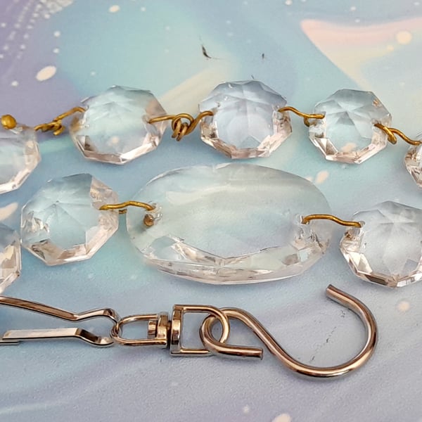 Vintage Chandelier 10 Octagons