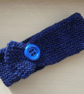 KNITTING PATTERN PDF Blue Button Headbands - Image 4