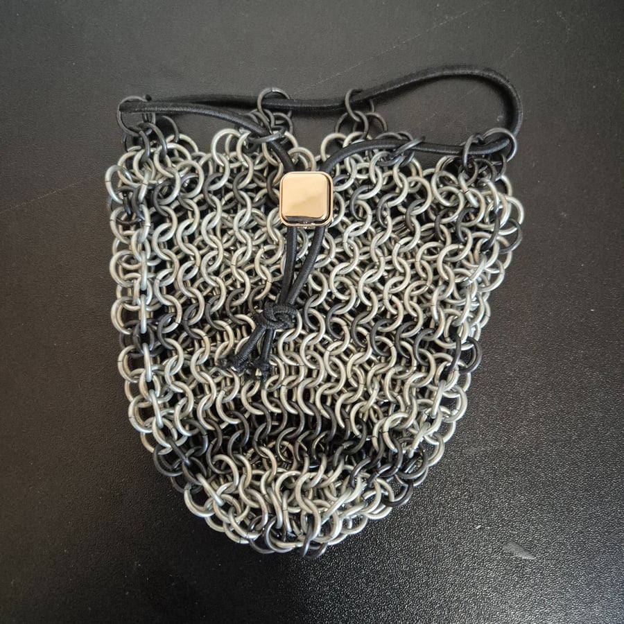 Medium Chainmaille Dice & Coin Pouch