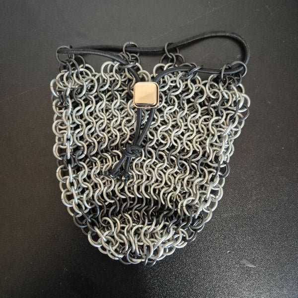 Medium Chainmaille Dice & Coin Pouch