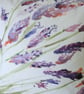 Lavender Flower Cushion - "Lavender Fields" in 100% cotton - Image 3