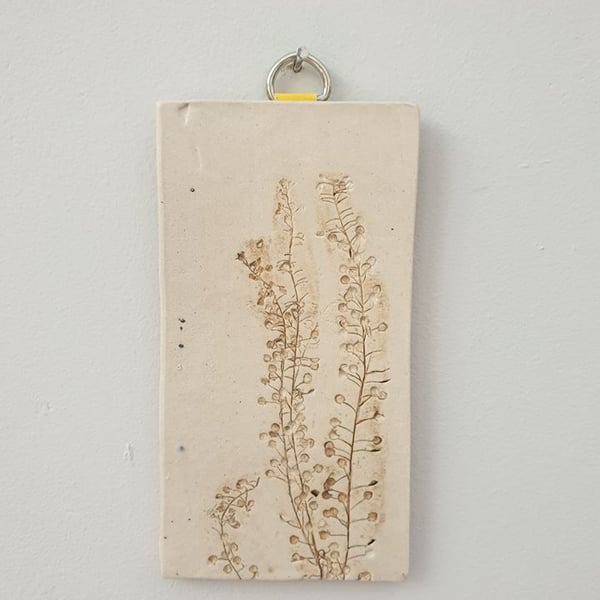 Botanical Ceramic Wall Art Tile