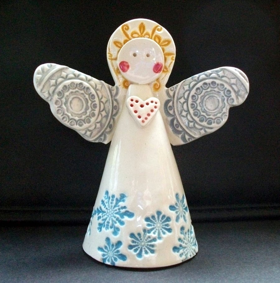 Ceramic Angel Christmas decoration