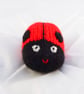 Cute Knitted Mini Ladybird Toy - Collectable - SmallWorld Toys  - Image 1