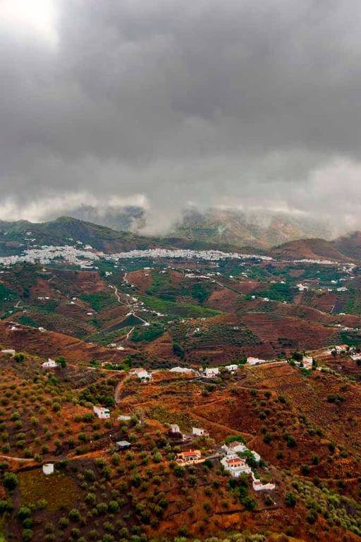 Frigiliana Andalusia Costa Del Sol Spain Photograph Print