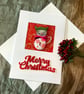 Whimsical Pussy Cat Christmas Card. - Image 6