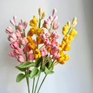 Hand Crocheted Lilac Branch
