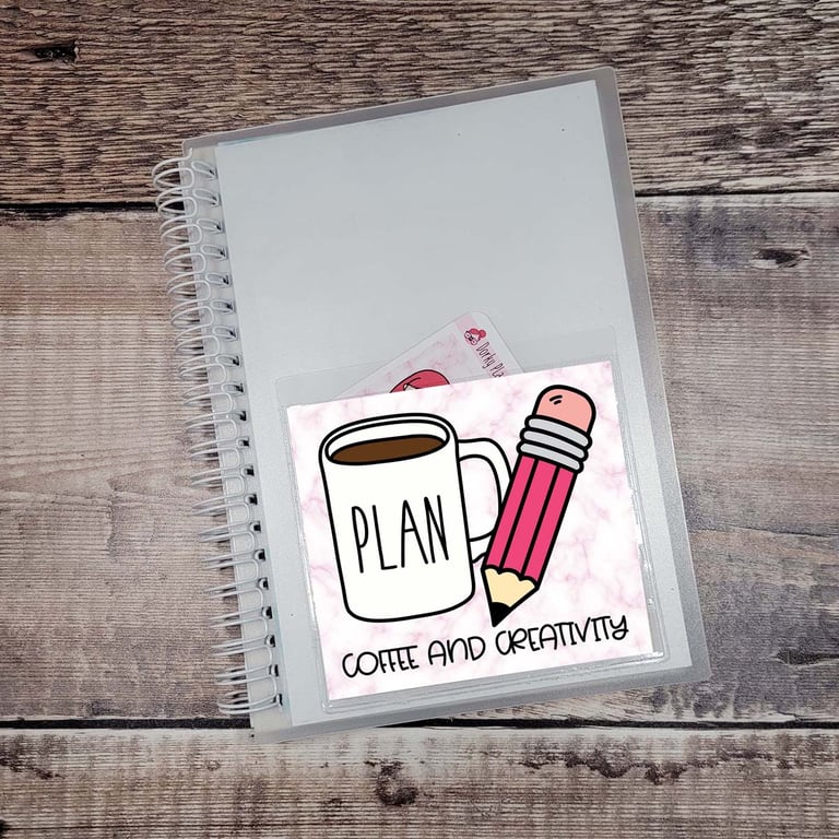 Coffee and Creativity Planner Pocket - PP005