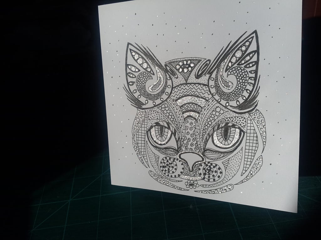 Open cat card