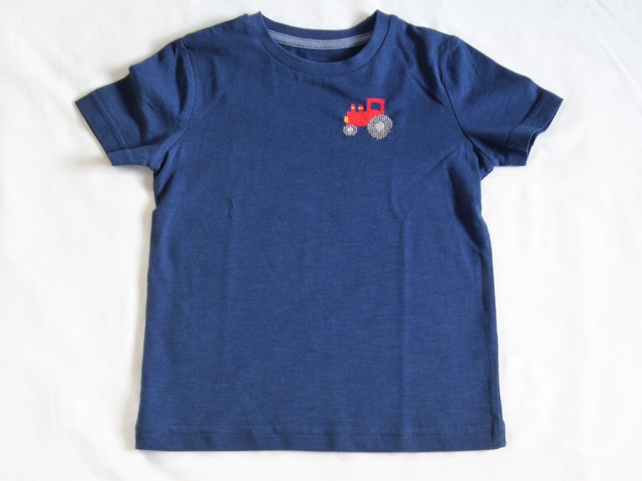 Tractor T-shirt Age 9-12 months