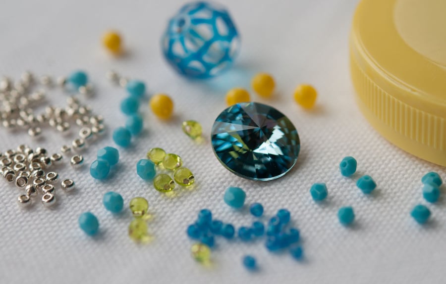 Materials Pack for Baroque Tape Measure Surround - Caribbean Sea