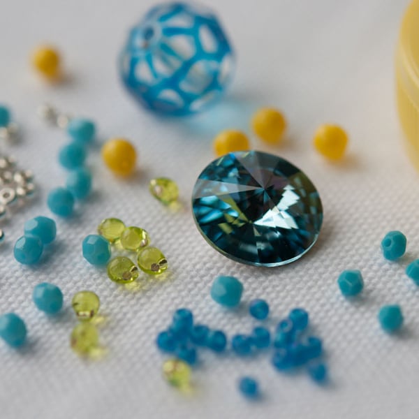 Materials Pack for Baroque Tape Measure Surround - Caribbean Sea