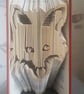 Fox Face 1 COMBI Book Folding Pattern - EMAILED PDF PATTERN - Image 3