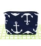 A nautical style water resistant zipped pouch. - Image 1