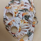 Embroidery Floss Thread Drop Organiser Daisy Pattern