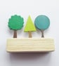 Trio of trees ornament - Image 3