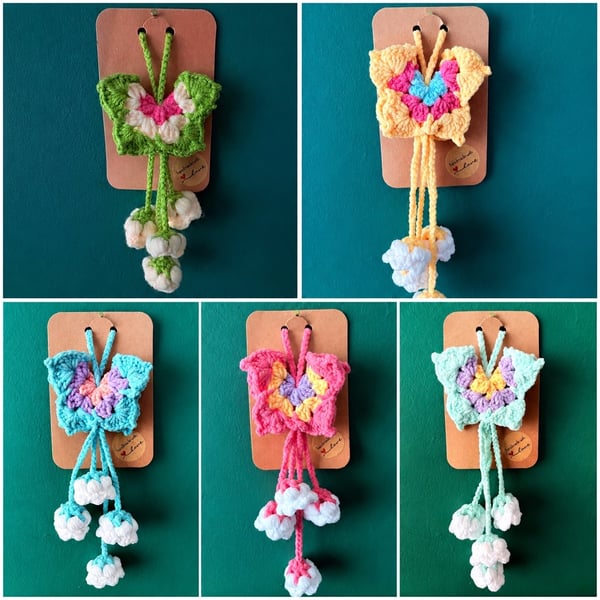 Butterfly wall hangers 