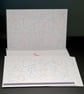 A Pack of Four Blank Cards Featuring Colourful Scattered Cats - Image 3
