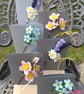 Medium Felt Flowers Card  - Cherry Blossom - Image 8