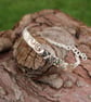 'Centre' Textured Statement bangle