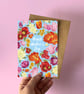 Colourful Tulips Mother's Day Card – Hand-Drawn Floral Design - Image 3