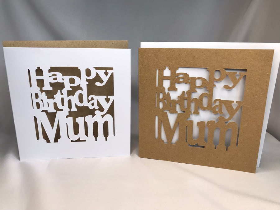 Mum Happy Birthday cards handmade birthday cards