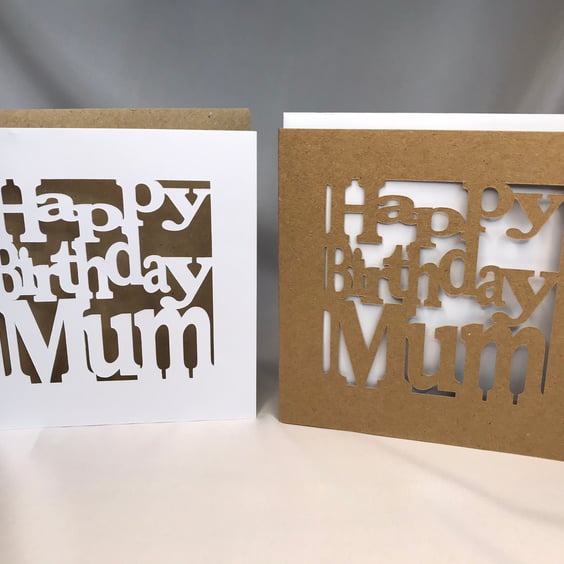 Mum Happy Birthday cards handmade birthday cards