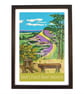 Devil's Punch Bowl - white frame - Image 2