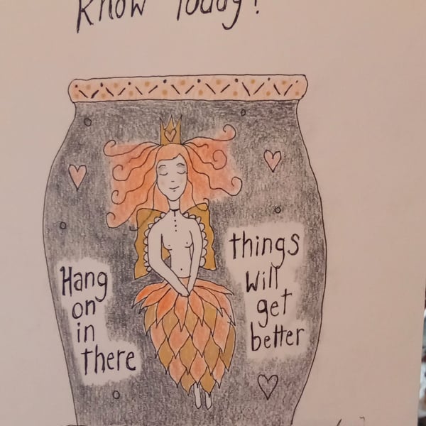 Small Prophets inspired original illustration "Things will get better"