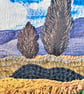 Original art print, Van Gogh inspired textile landscape  - Image 3