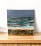 Northumberland beach scene acrylic canvas  - Image 8