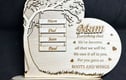 Personalised Wood Items/card alternatives